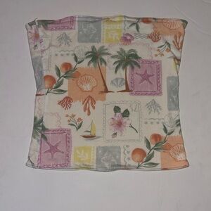 Hollister Tropical Print Tube Top